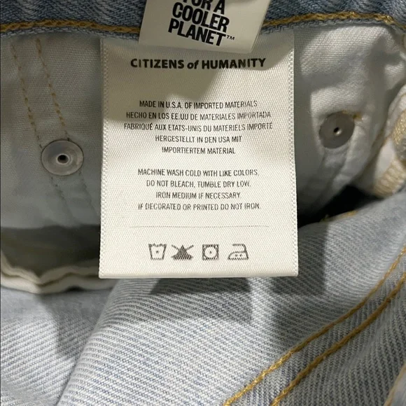 NEW Citizens of Humanity Miro Relaxed Jeans Size 27 - Picture 11 of 12